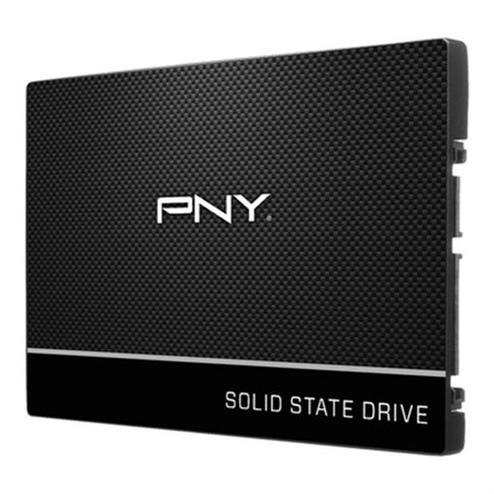 Pny Technologies PNY Technology SSD7CS900-500-BLK 2.5 SAT3 500G 7mm CS900 3D TLC BULK; Black SSD7CS900-500-BLK